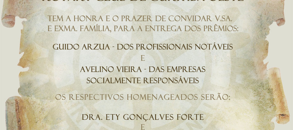 Rotary Club de Curitiba Oeste | Programa Pritaneu