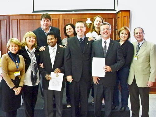 Rotary Club de Curitiba Oeste | Sergio Luiz Sottomaior (Arzua) Pereira