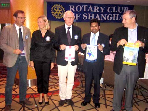 Rotary Club de Curitiba Oeste | Sam Jaisingh | Shangai