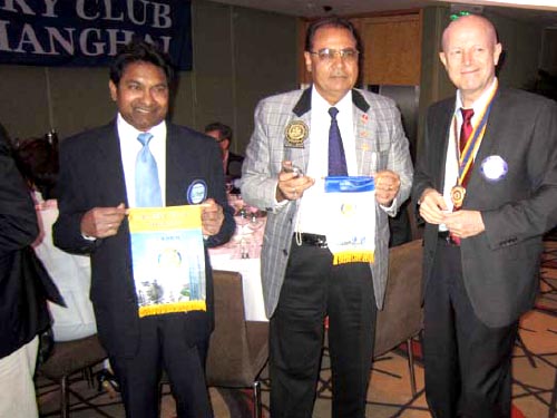 Rotary Club de Curitiba Oeste | Sam Jaisingh | Shangai