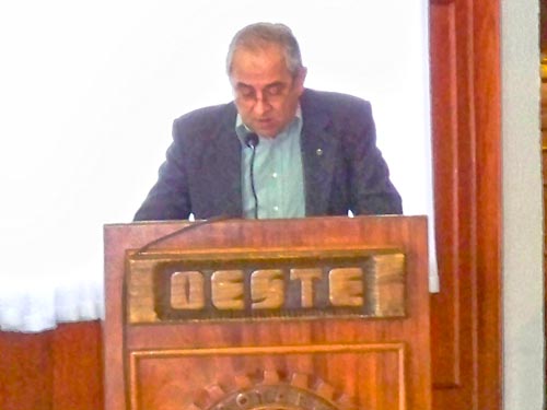 Rotary Club de Curitiba Oeste | Visita do Governador Romualdo Inckot