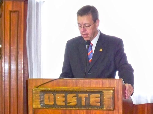 Rotary Club de Curitiba Oeste | Visita do Governador Romualdo Inckot