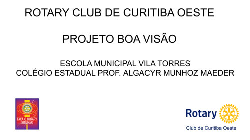 Rotary Club de Curitiba Oeste | Distrito 4730