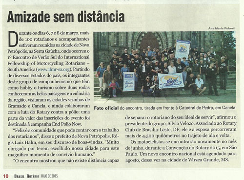 Rotary Club de Curitiba Oeste | Distrito 4730