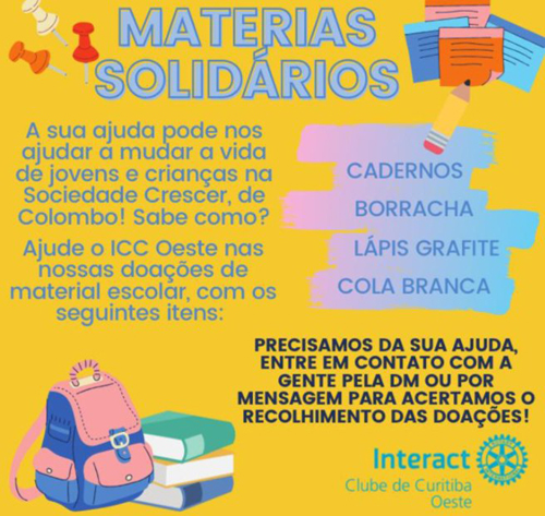 Rotary Club de Curitiba Oeste | Distrito 4730