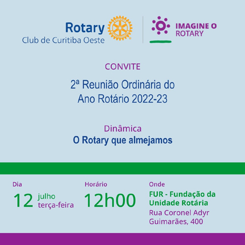 Rotary Club de Curitiba Oeste | Distrito 4730