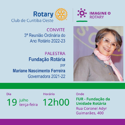 Rotary Club de Curitiba Oeste | Distrito 4730