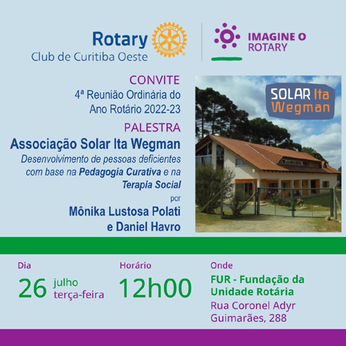 Rotary Club de Curitiba Oeste | Distrito 4730