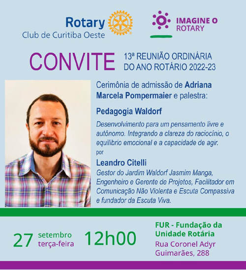 Rotary Club de Curitiba Oeste | Distrito 4730